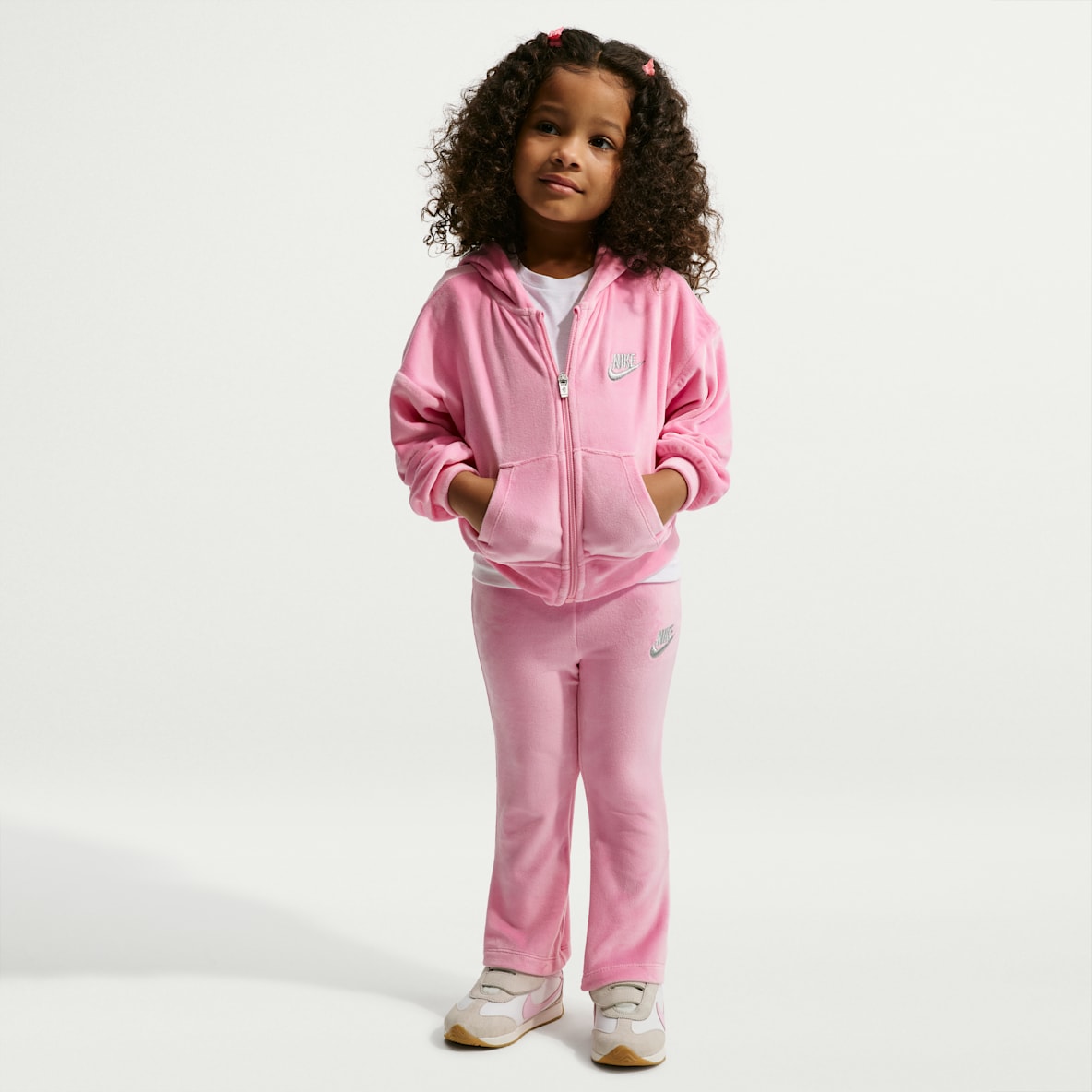 Nike Toddler 2-Piece Velour Flared Leggings Set