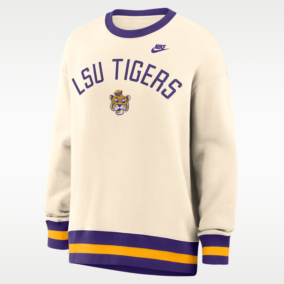 LSU Legacy Women's Nike College Oversized Pullover Crew