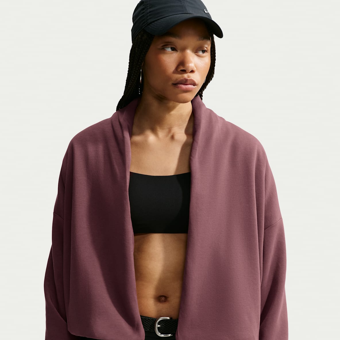 Nike 24.7 ImpossiblySoft Plush Women's Therma-FIT Shawl Jacket