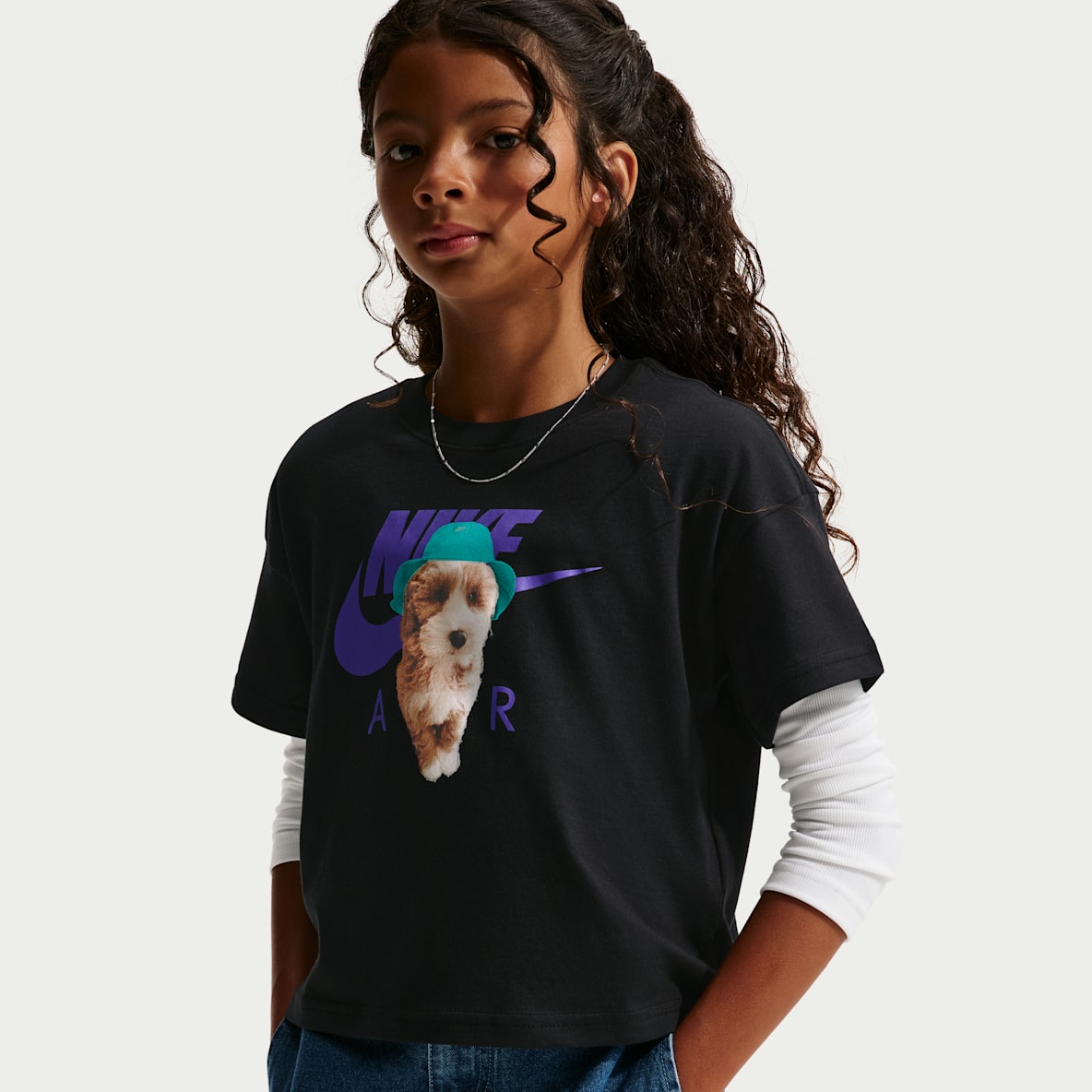 Nike Sportswear Camiseta holgada - Niña