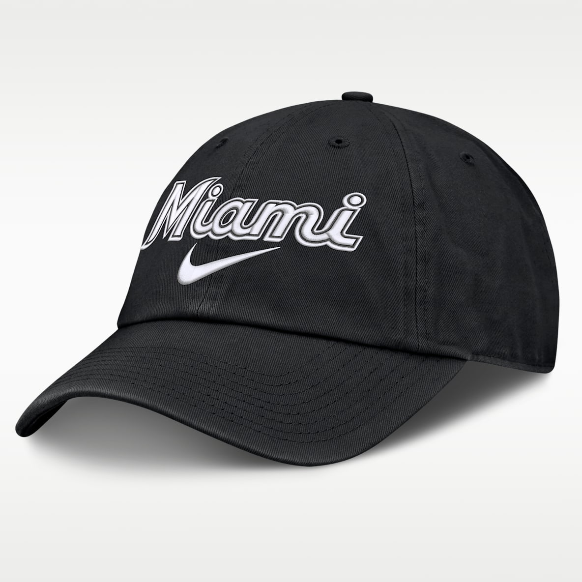 Miami Marlins Primetime Club Men's Nike MLB Unstructured Adjustable Hat