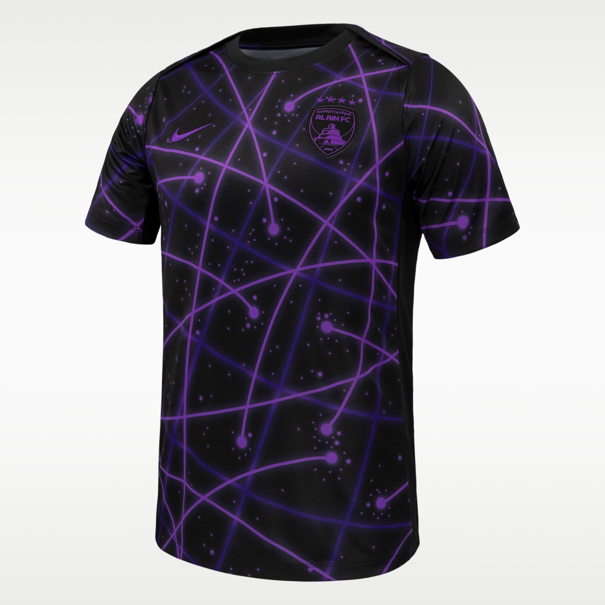 Al Ain FC Playera de fútbol de manga corta para antes del partido Nike para hombre