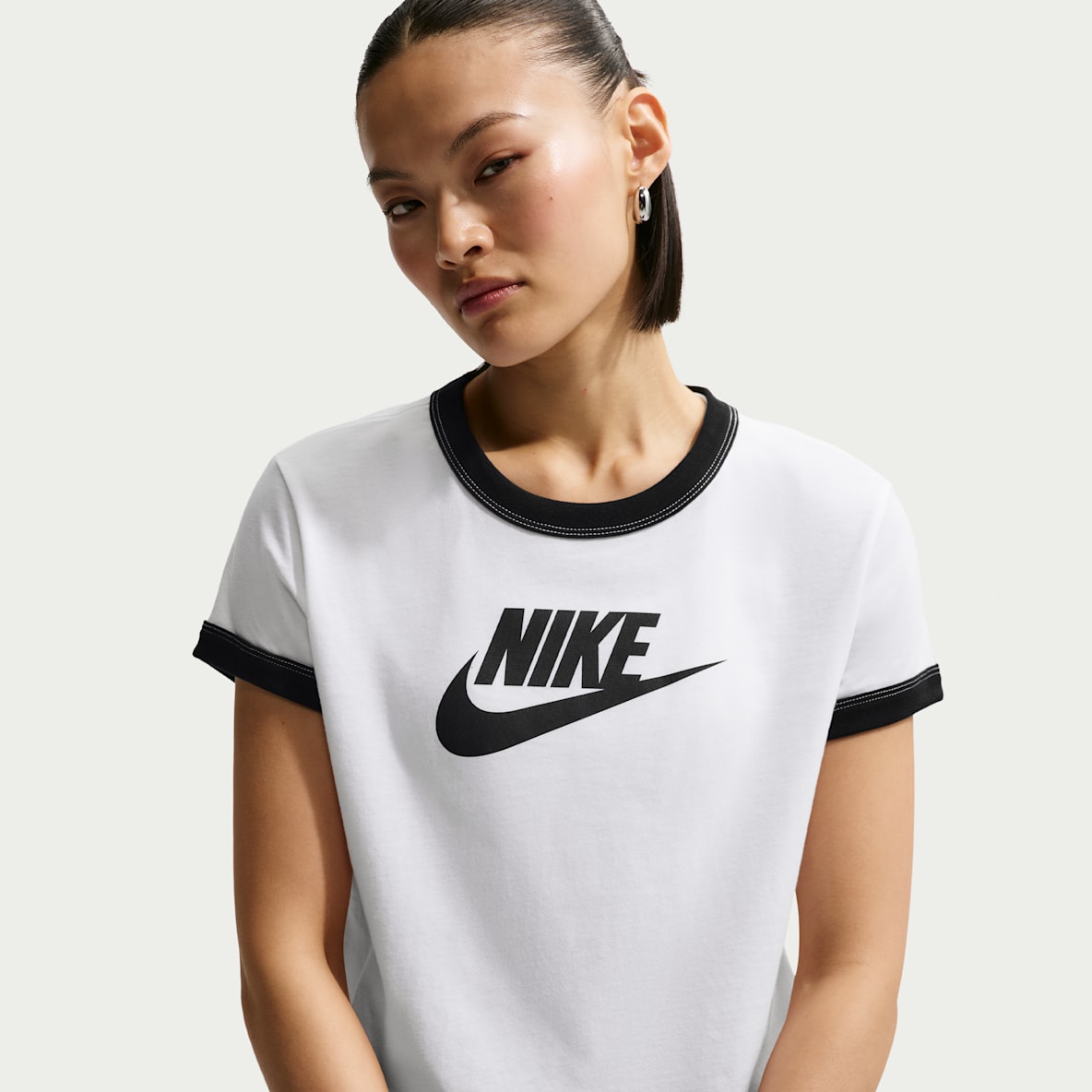 Nike Sportswear Women's Graphic Ringer T-Shirt
