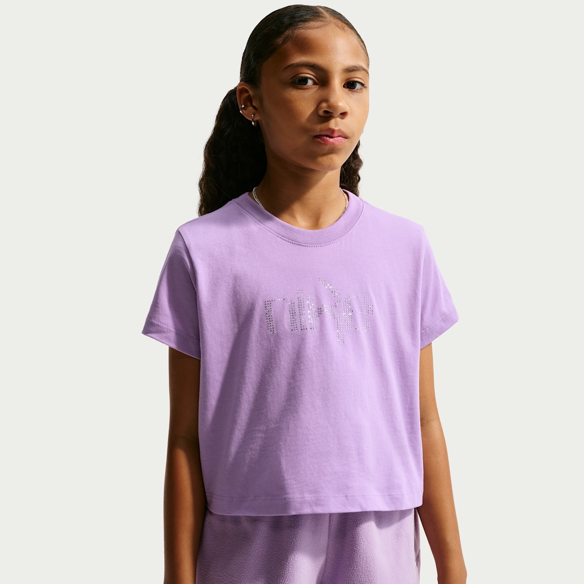 Nike Sportswear Older Kids' (Girls') Cropped T-Shirt
