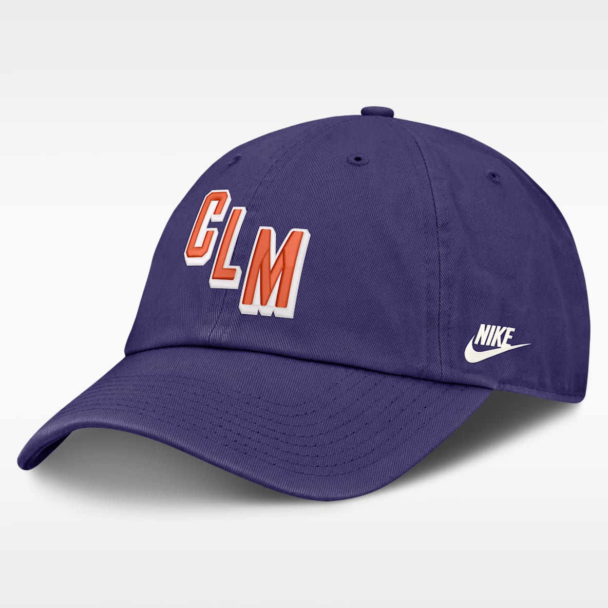 Clemson Natural Club Men's Nike College Adjustable Hat