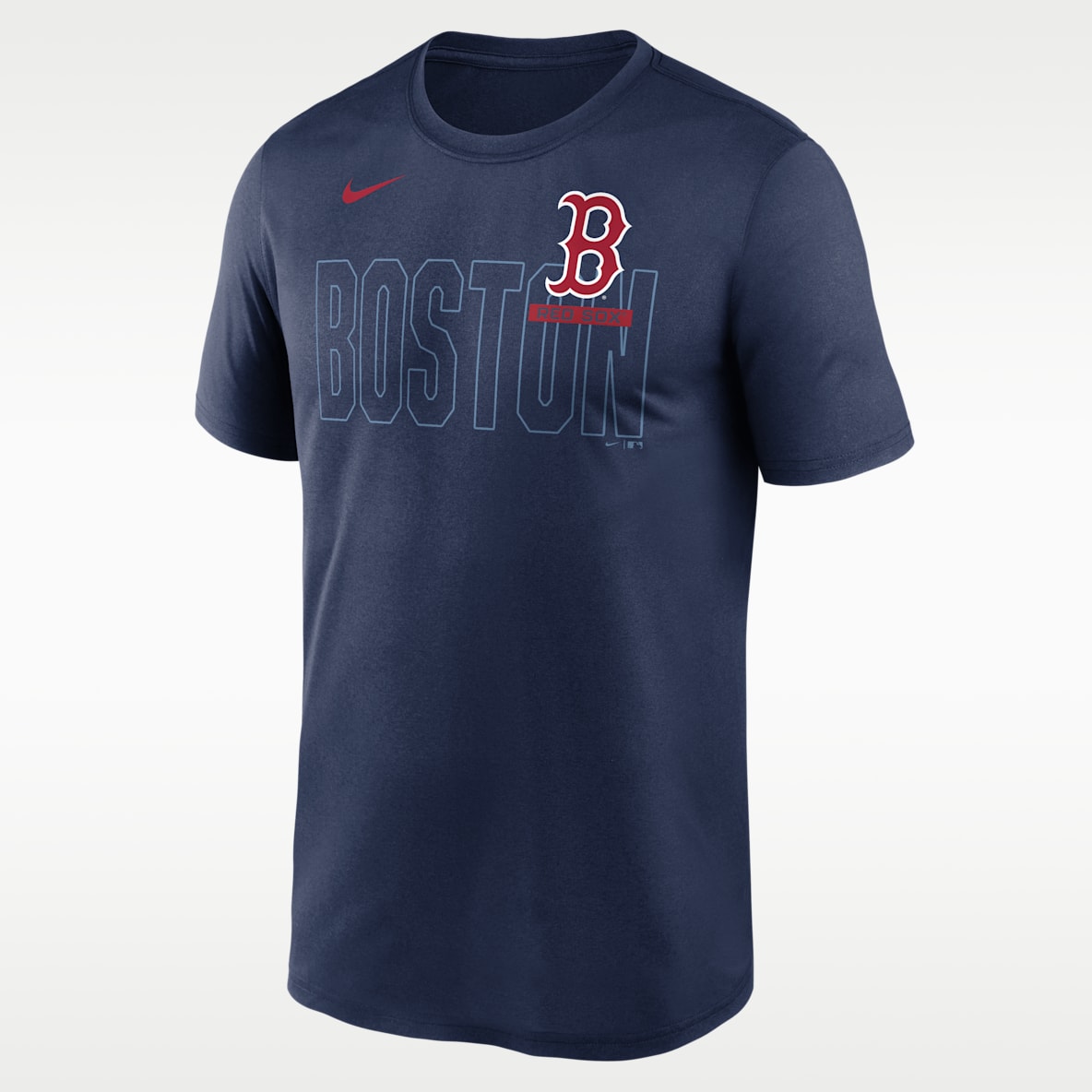 Boston Red Sox Knockout Team Legend Men's Nike Dri-FIT MLB T-Shirt