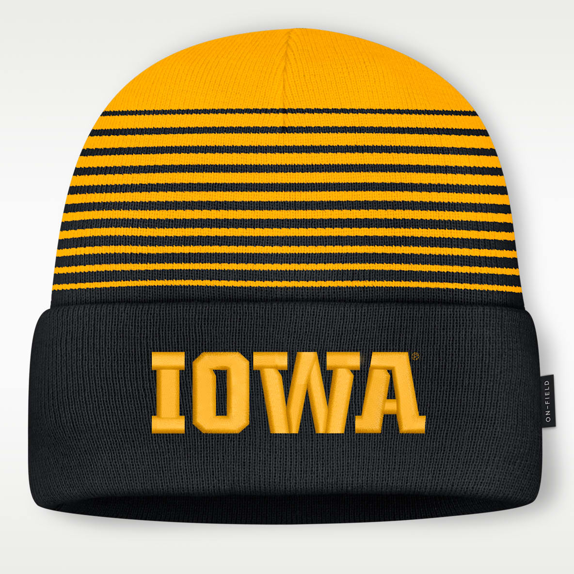 Iowa Sideline Utility Men's Nike College Cuffed Beanie