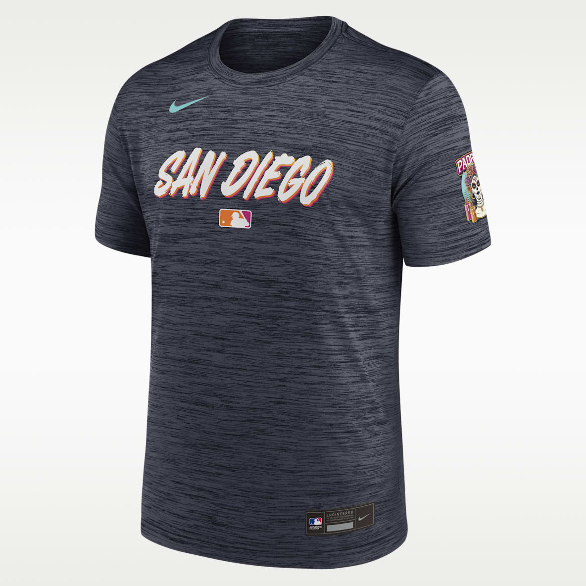 San Diego Padres City Connect Velocity Men's Nike Dri-FIT MLB T-Shirt
