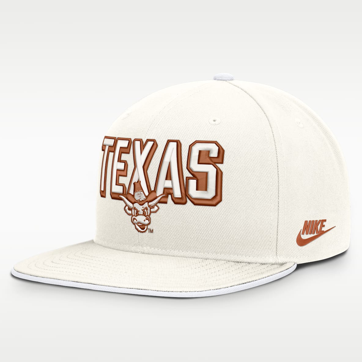 Texas Legacy Letter & Mascot Pro Men's Nike Dri-FIT College Adjustable Hat