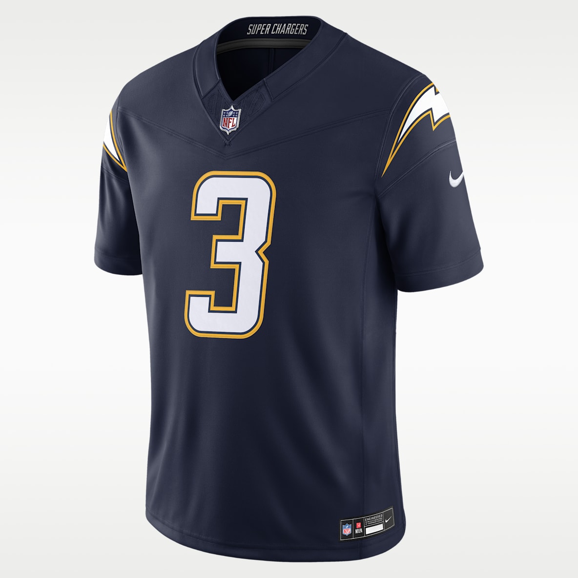 Derwin James Jr. Los Angeles Chargers Men's Nike Dri-FIT NFL Limited Jersey