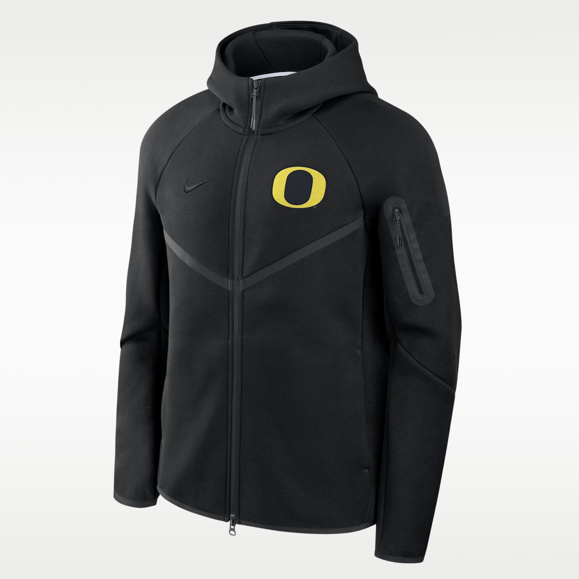 Oregon Tech Fleece Windrunner Men's Nike College Full-Zip Hooded Jacket
