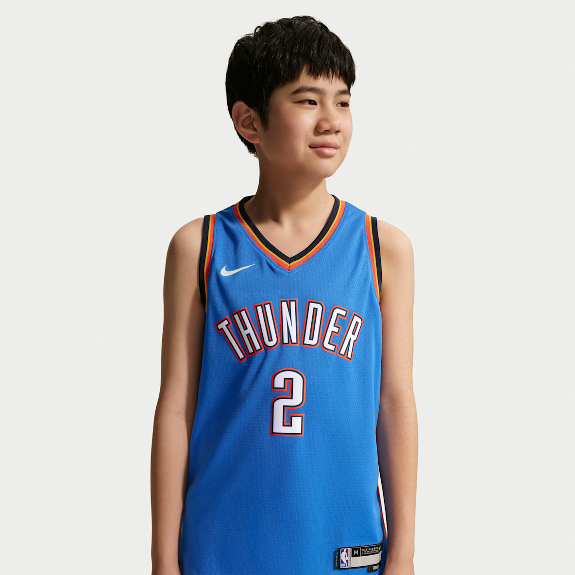 Oklahoma City Thunder Icon Edition Maillot Nike NBA Swingman pour ado