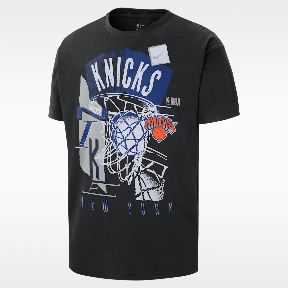 New York Knicks Courtside Nike NBA vintage shirt voor heren