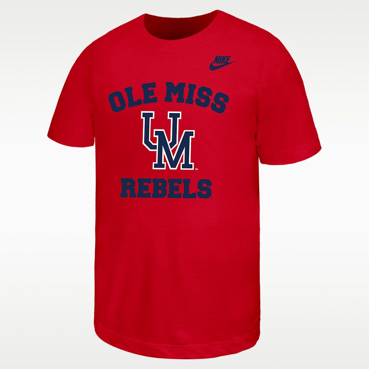 Ole Miss Rebels Big Kids' Nike Football T-Shirt