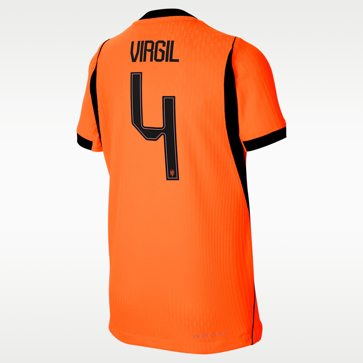 Virgil van Dijk Netherlands National Team 2026 Match Home Big Kids' Nike Dri-FIT ADV Soccer Jersey