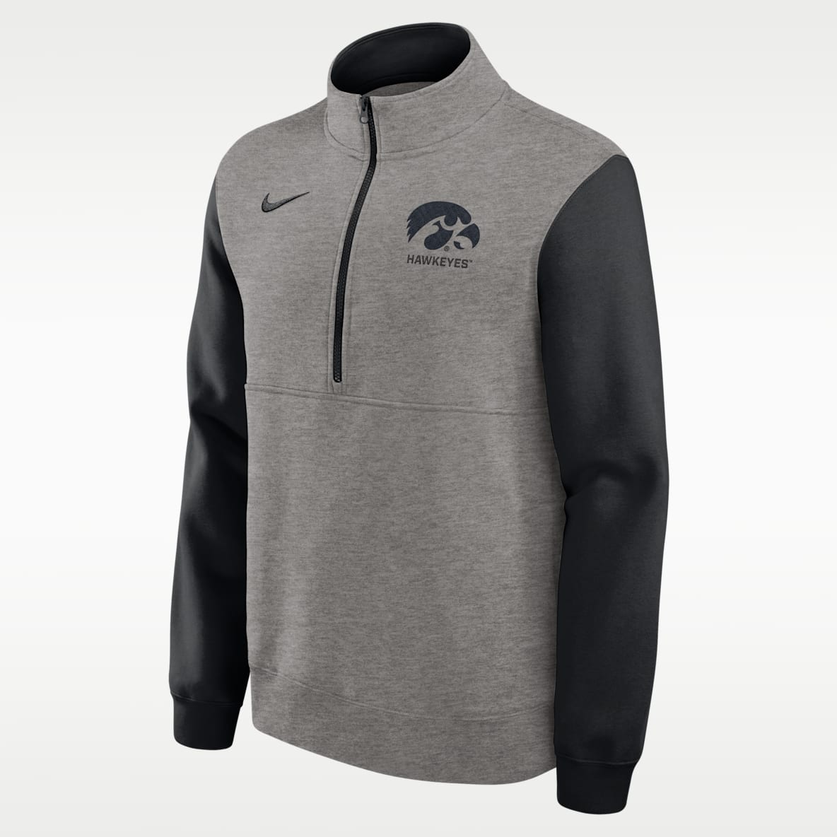 Iowa Club Men's Nike College 1/2-Zip Crew