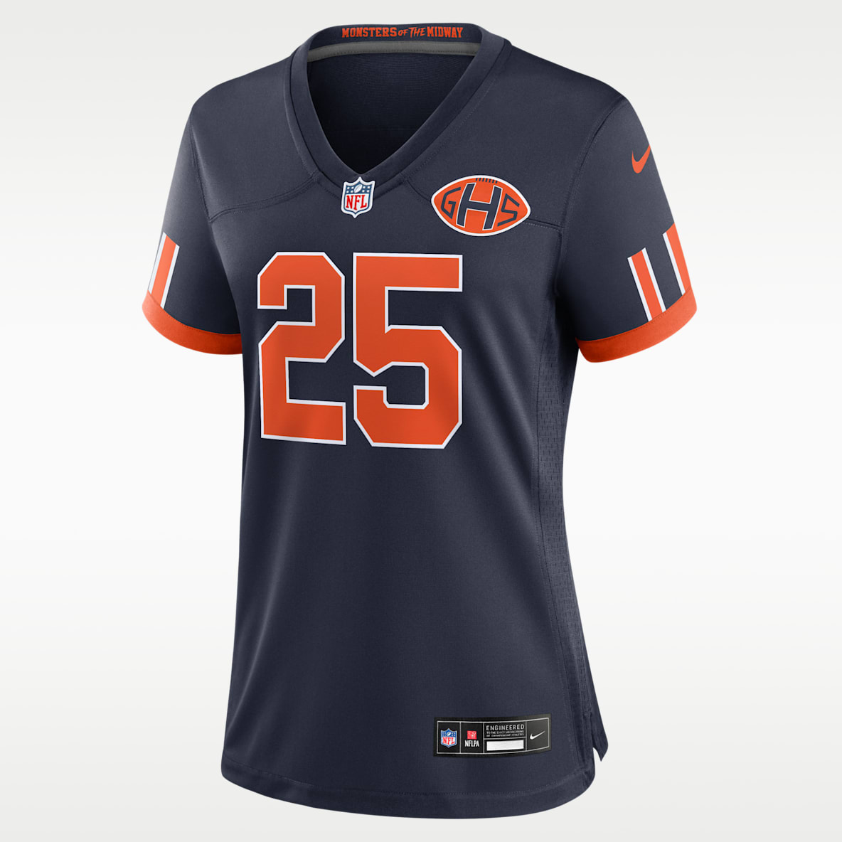 Kyle Monangai Chicago Bears Rivalries Collection Women's Nike NFL Game Jersey