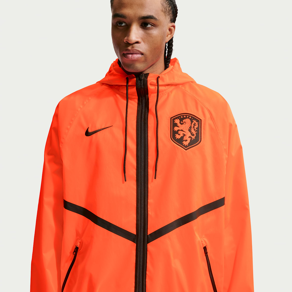 Netherlands Chamarra Anthem de fútbol Nike Dri-FIT para hombre