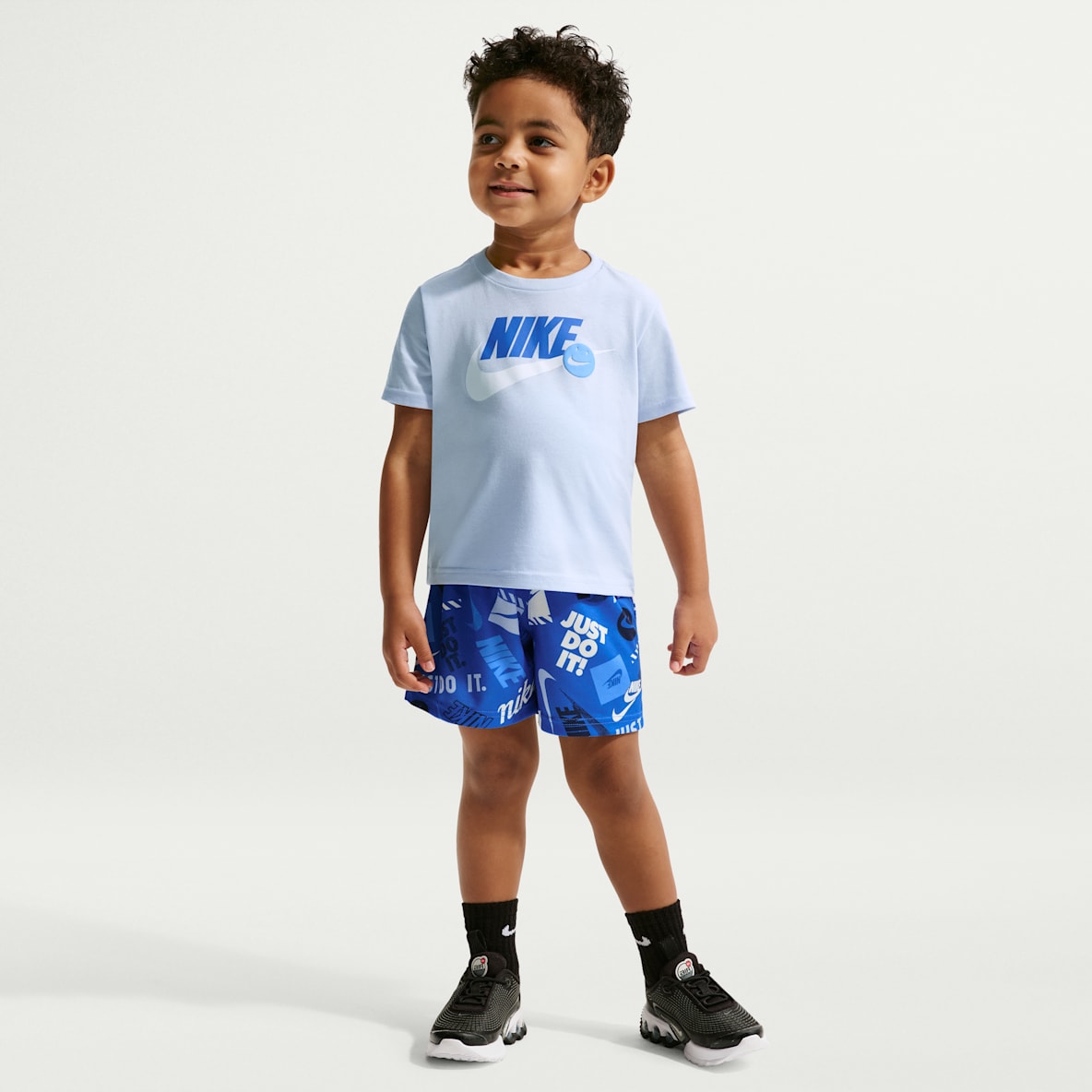 나이키 스포츠웨어 베이비 인 더 존 투피스 프린트 쇼츠 세트