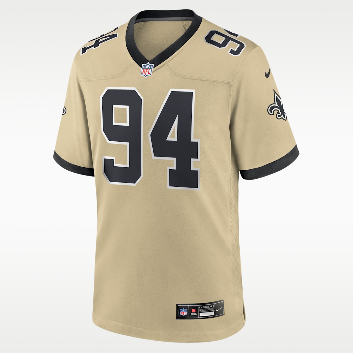 Cameron Jordan New Orleans Saints Men's Nike NFL Game Jersey