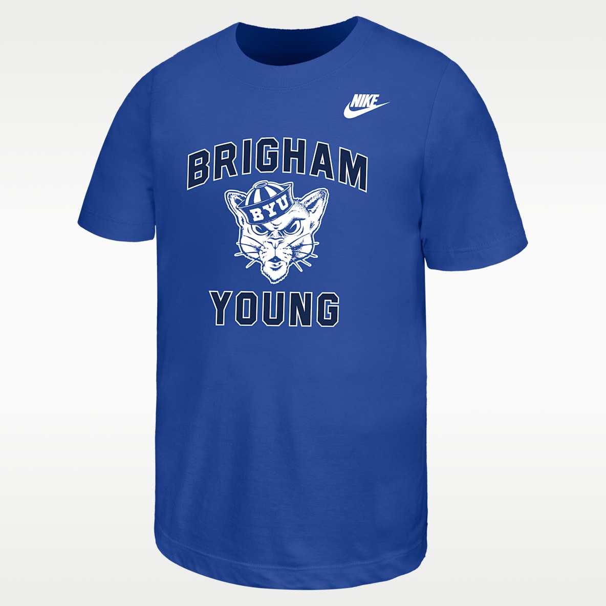 BYU Cougars Playera de futbol americano Nike para niños talla grande