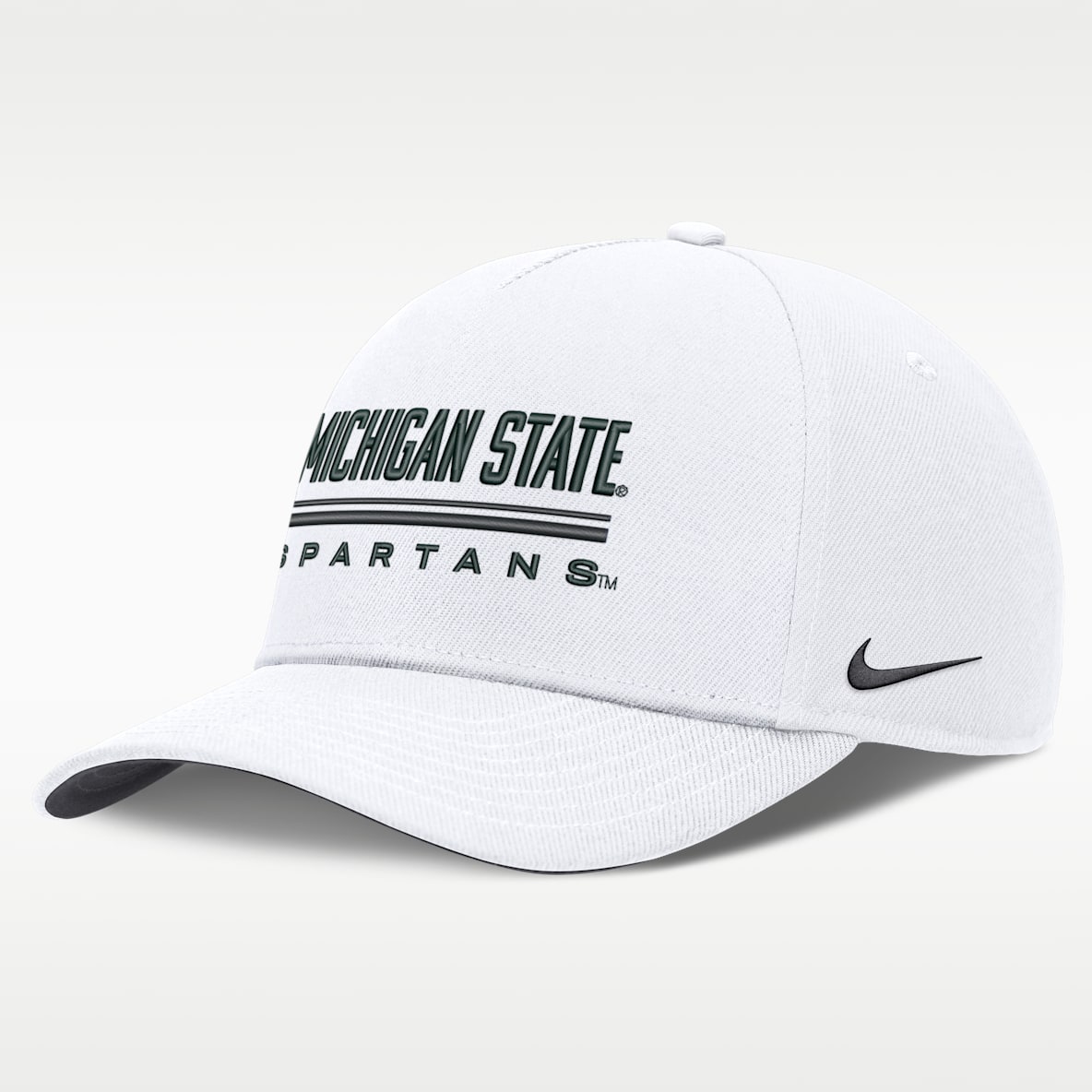 Michigan State Sideline Practice Rise Men's Nike Dri-FIT College Adjustable Hat