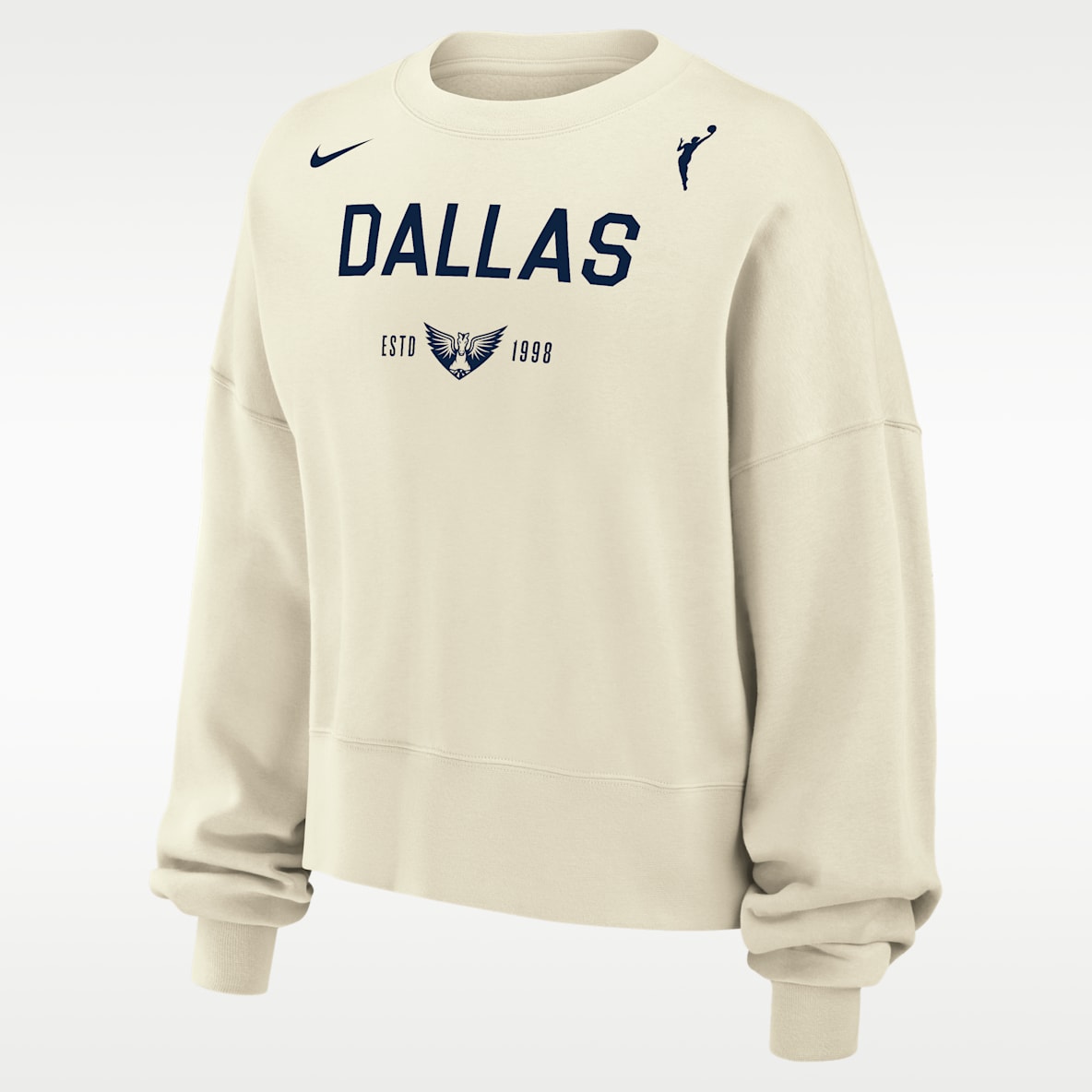 Dallas Wings Phoenix Fleece Women's Nike WNBA Crew-Neck Sweatshirt