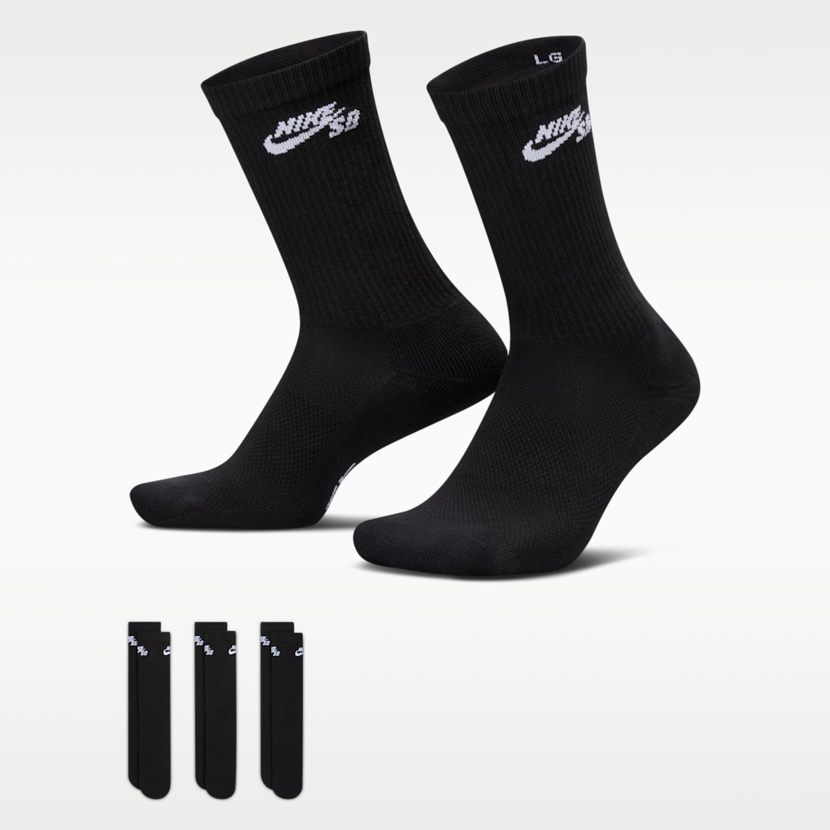 Nike SB Everyday Elevated Skate Socks (3 Pairs)
