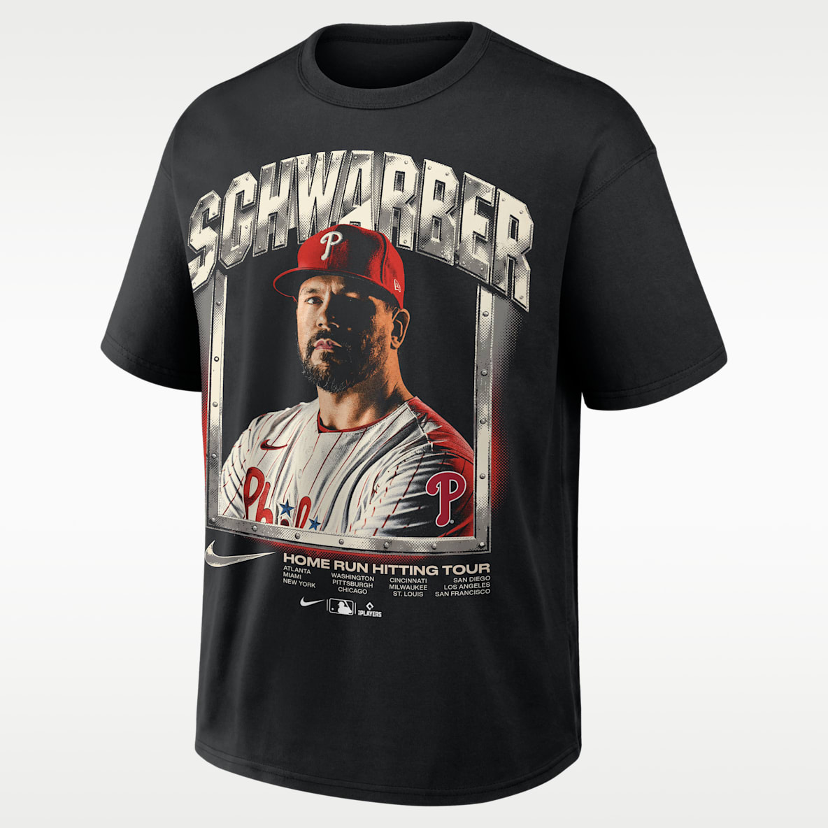 Kyle Schwarber Philadelphia Phillies Men's Nike MLB T-Shirt
