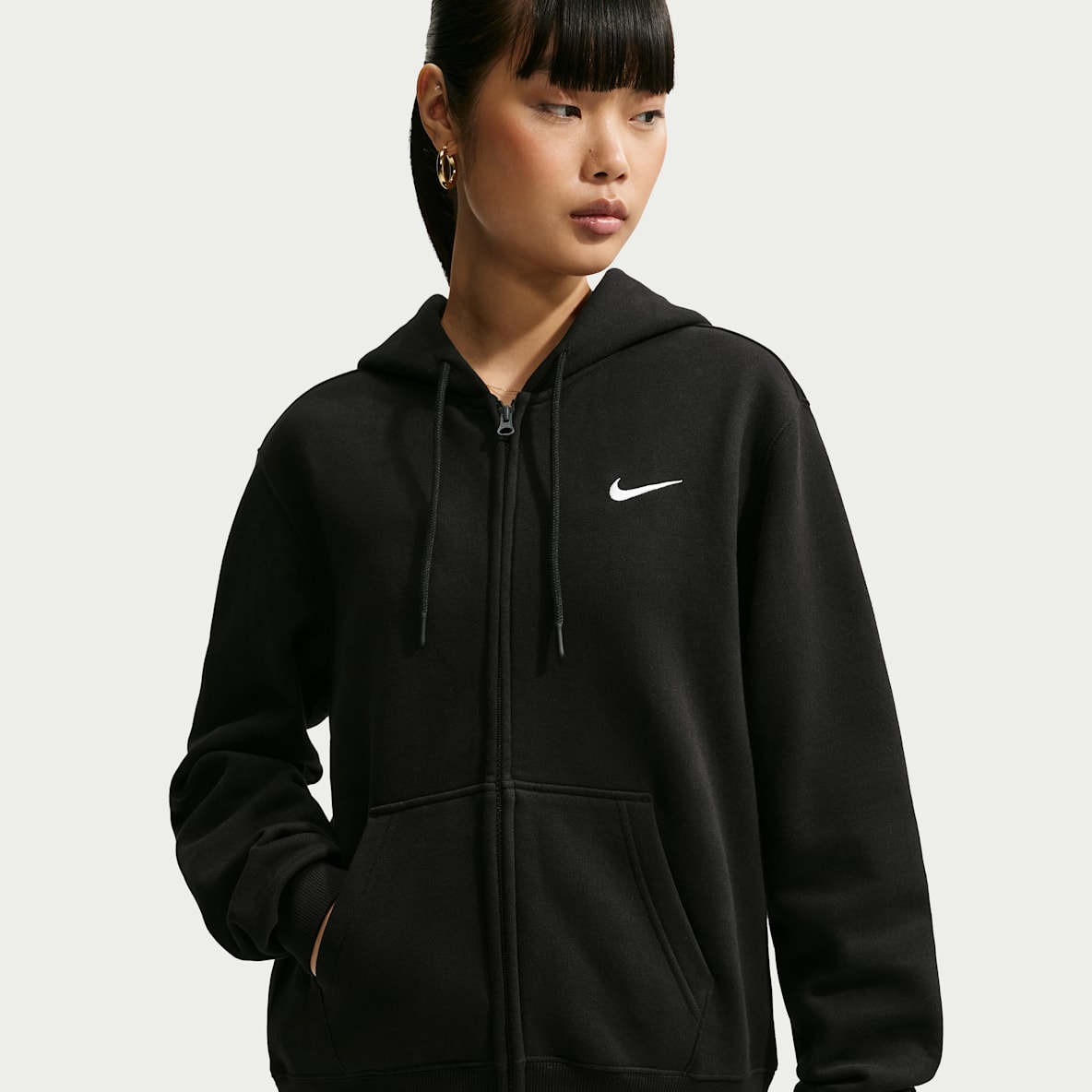 Nike Studio Fleece Medium Weight Women's Full-Zip Hoodie