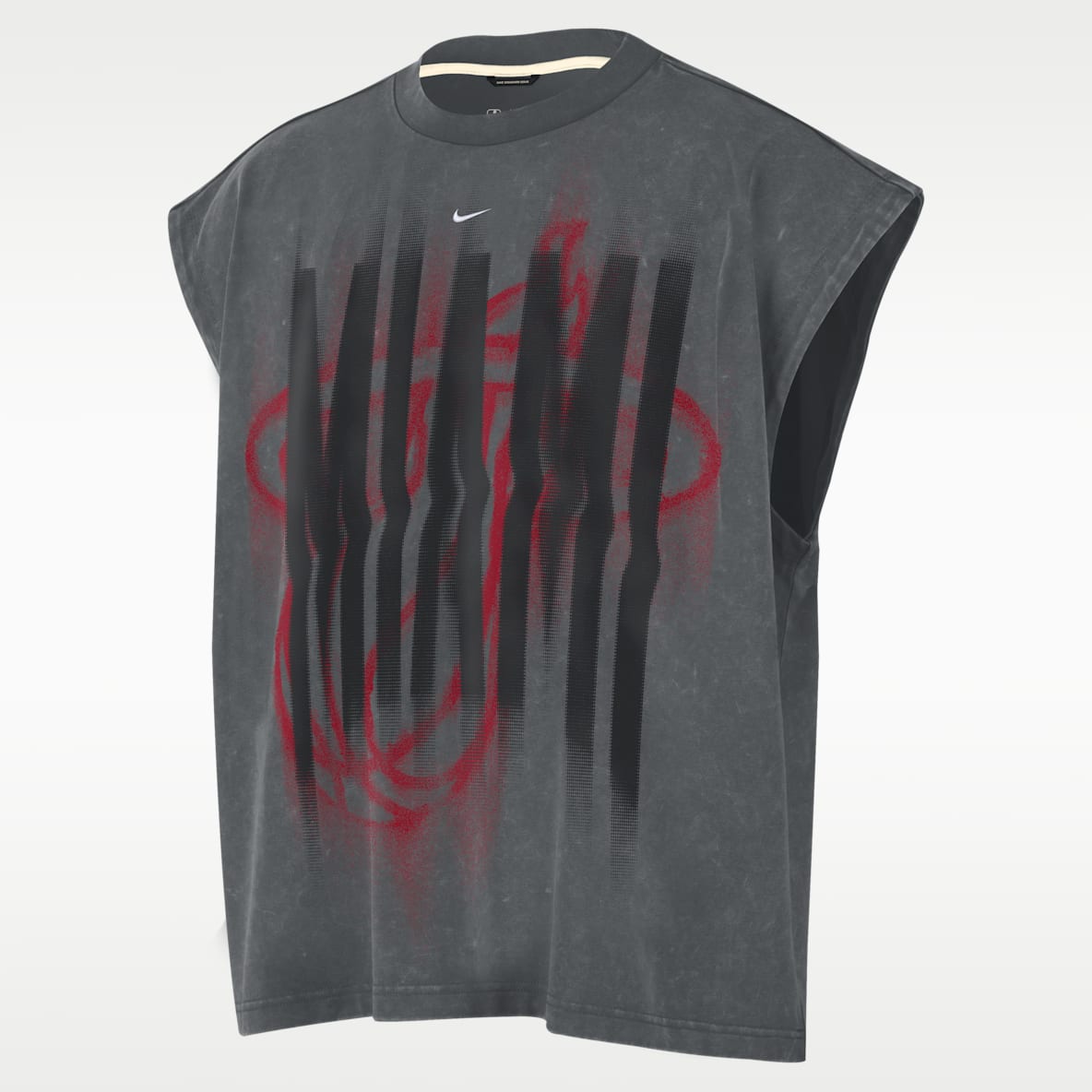 Miami Heat Standard Issue Camiseta de básquetbol sin mangas para hombre