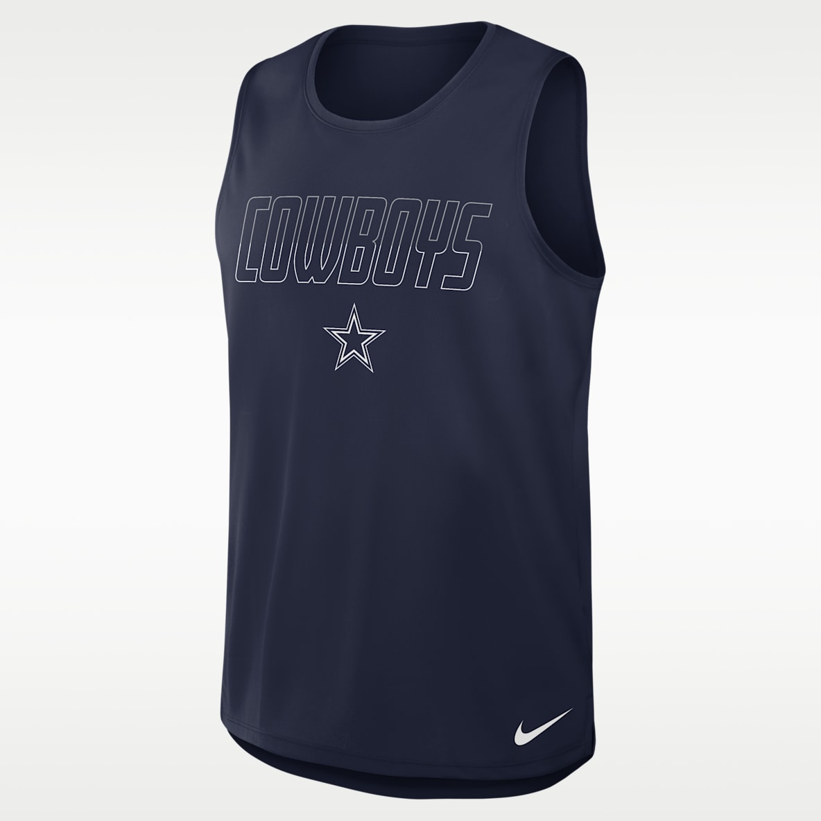 Dallas Cowboys Camiseta de tirantes Nike Dri-FIT de la NFL para hombre