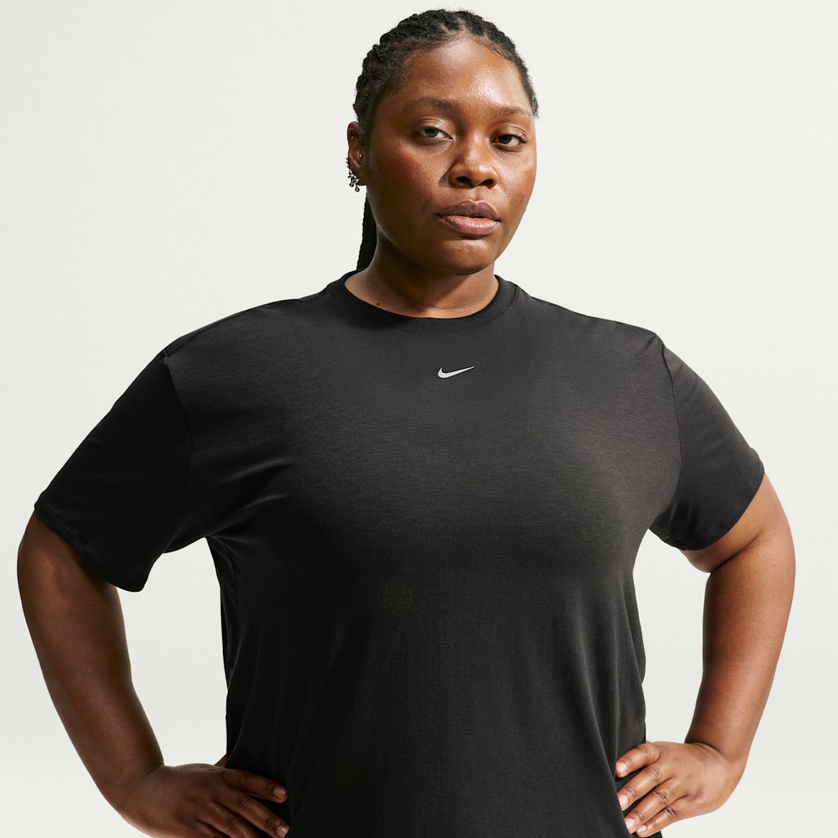 Nike One Relaxed Top a manica corta Dri-FIT (Plus size) – Donna