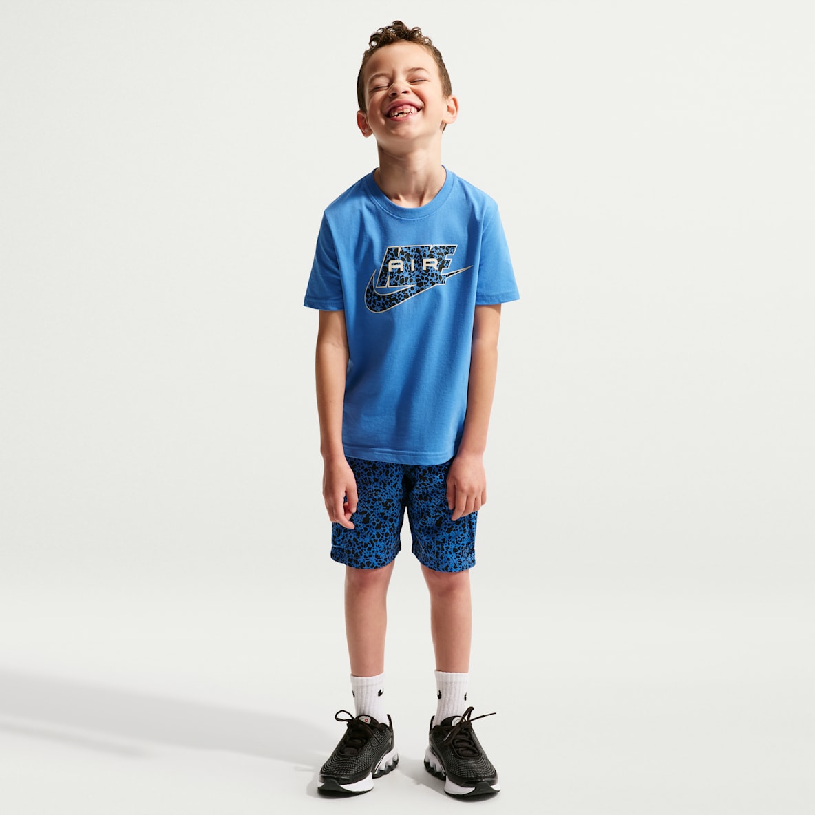 Nike Little Kids' Dri-FIT 2-Piece Air Printed Cargo Shorts Set