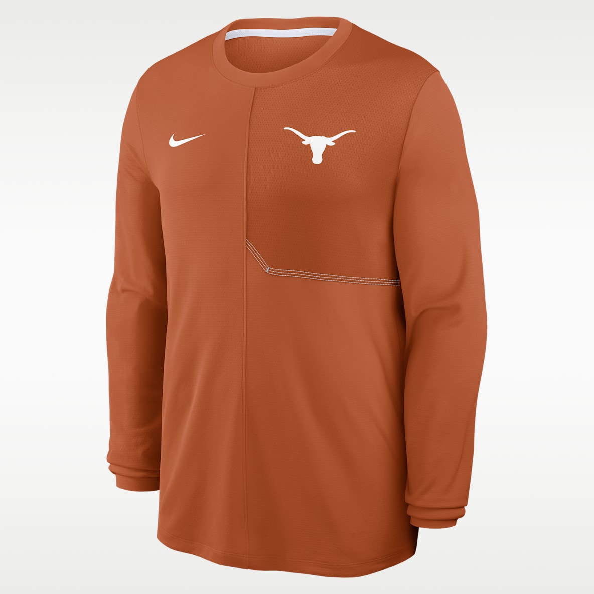 Texas Sideline Coach Men's Nike Dri-FIT College Long-Sleeve Top