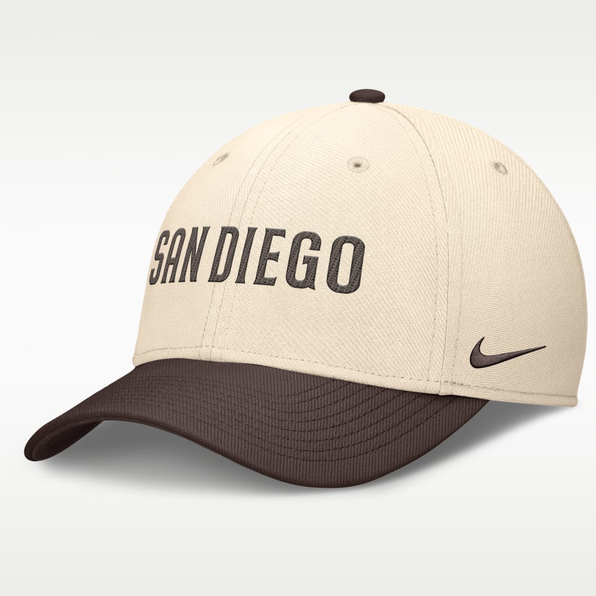 San Diego Padres Statement Rise Swoosh Men's Nike Dri-FIT MLB Hat