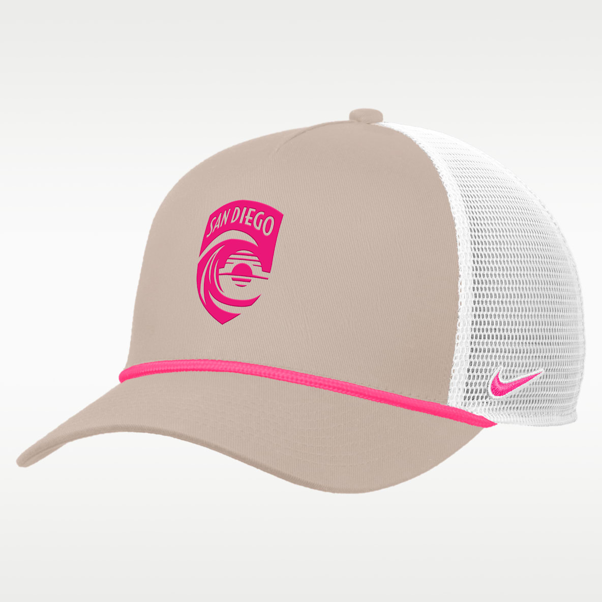 San Diego Wave Rise Nike Rope Trucker Cap