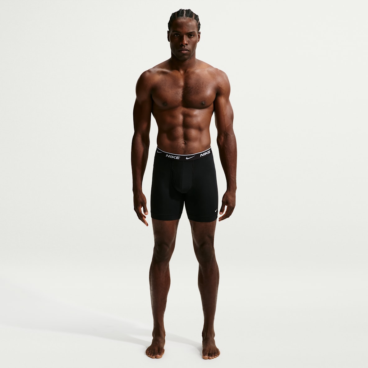 Nike Essential Men's Cotton Stretch Boxer Briefs (3-Pack)