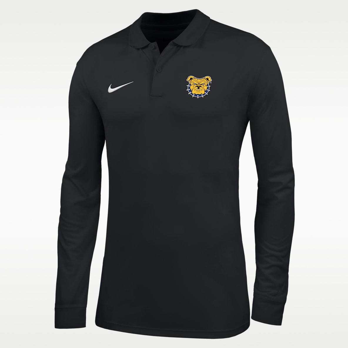 Nike College (North Carolina A&T University) Men's Dri-FIT Long-Sleeve Polo