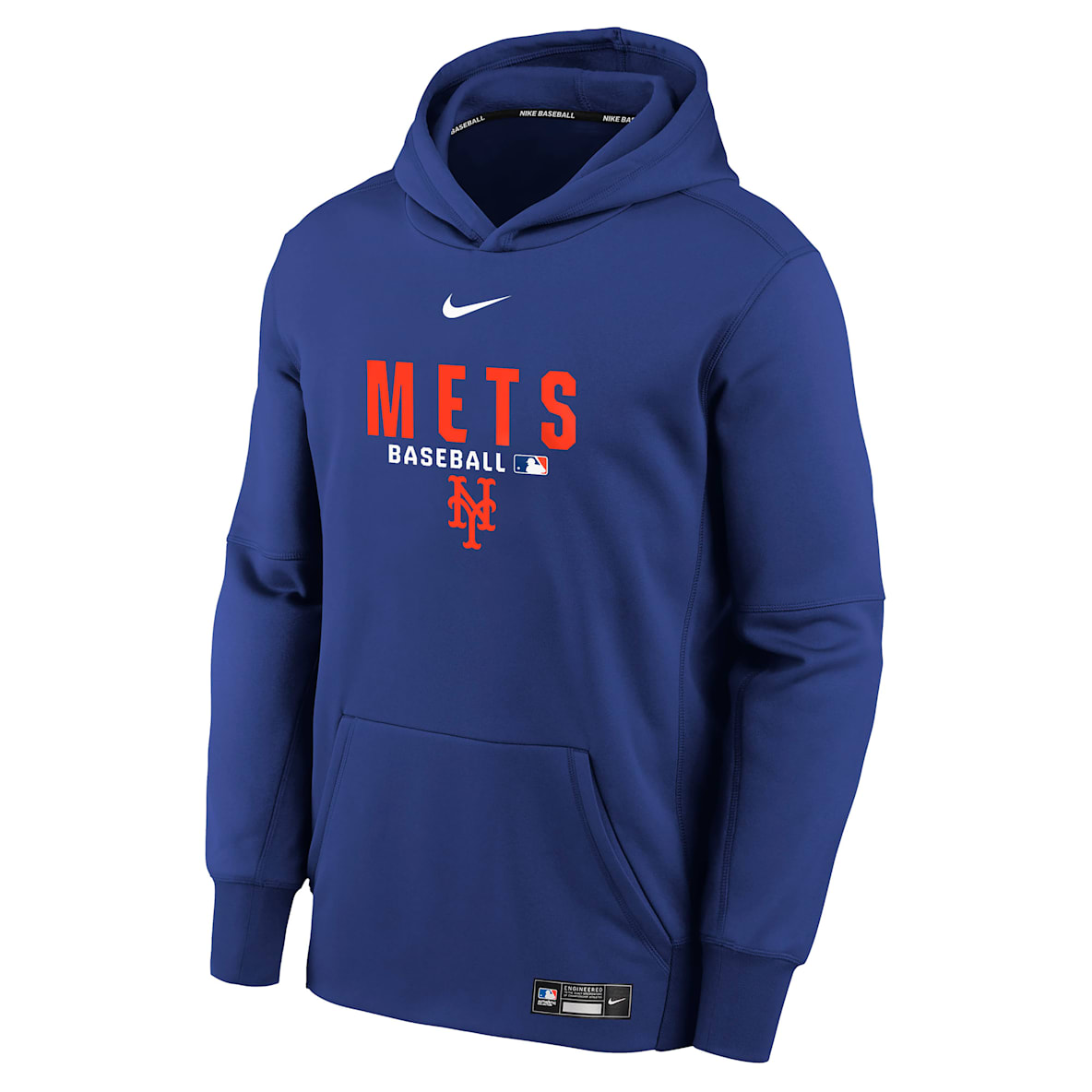 New York Mets Authentic Collection Big Kid's Therma-FIT MLB Hoodie
