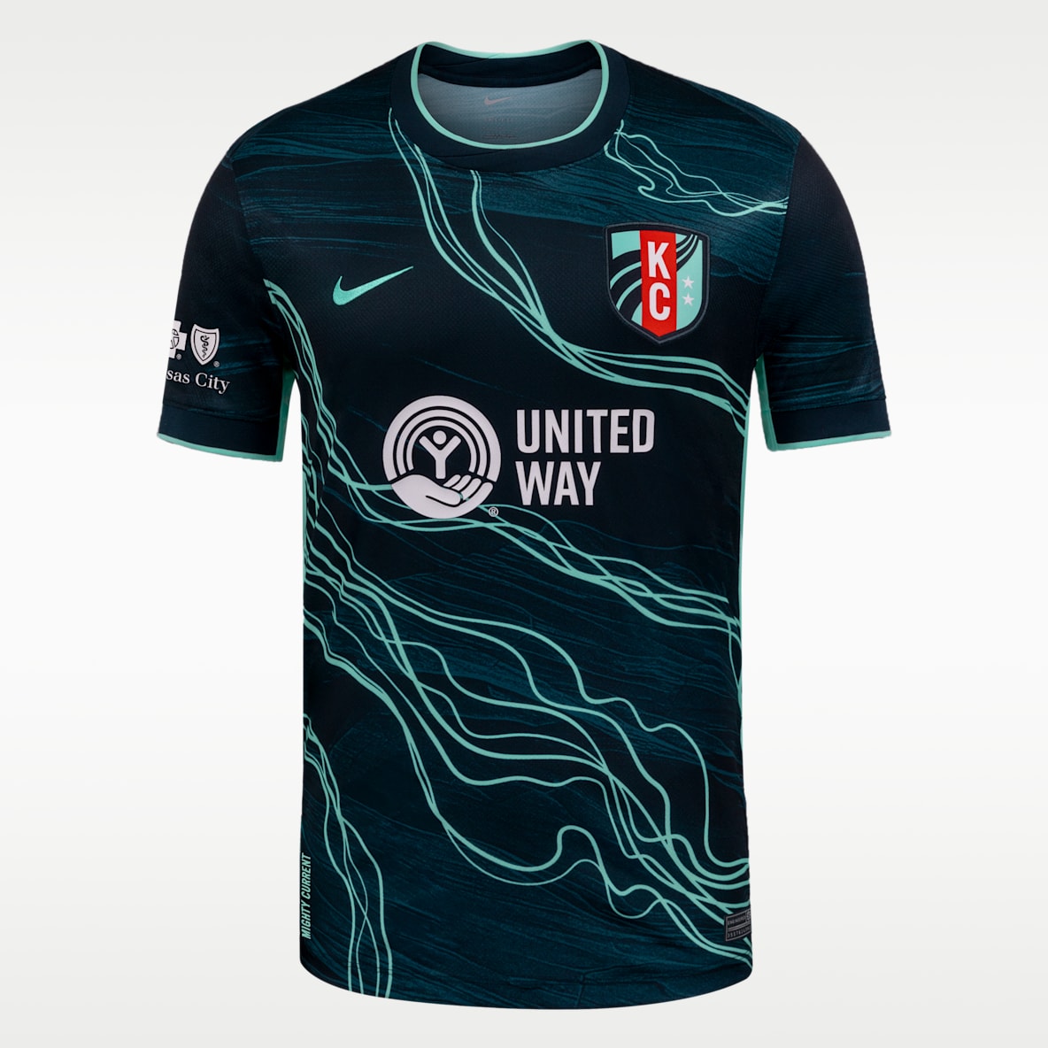 Kansas City Current Stadium Away Men's Nike Dri-FIT NWSL Replica Jersey