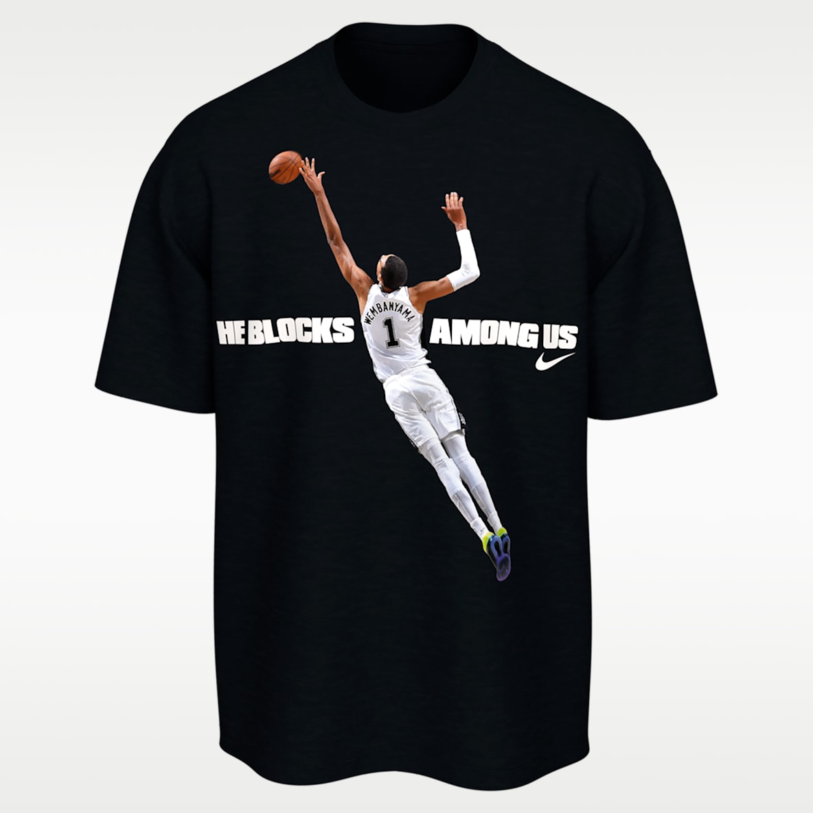 Victor Wembanyama San Antonio Spurs 2026 NBA Defensive Player of the Year Men's Nike NBA Basketball T-Shirt