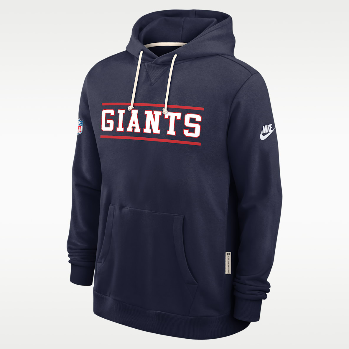 New York Giants Alt Standard Issue Sudadera con gorro sin cierre Nike Dri-FIT de la NFL para hombre