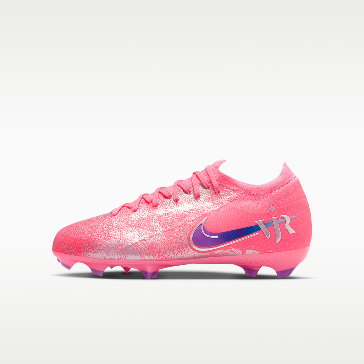 Nike Jr. Mercurial Vapor 16 Pro "Vini Jr." Big Kids' Firm-Ground Low-Top Soccer Cleats