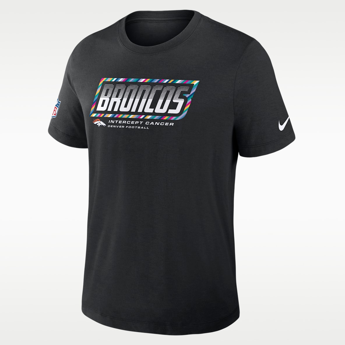 Denver Broncos Crucial Catch Sideline Men's Nike Dri-FIT NFL T-Shirt