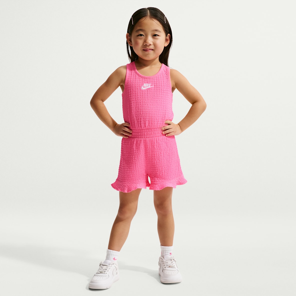 Nike Toddler Textured Romper