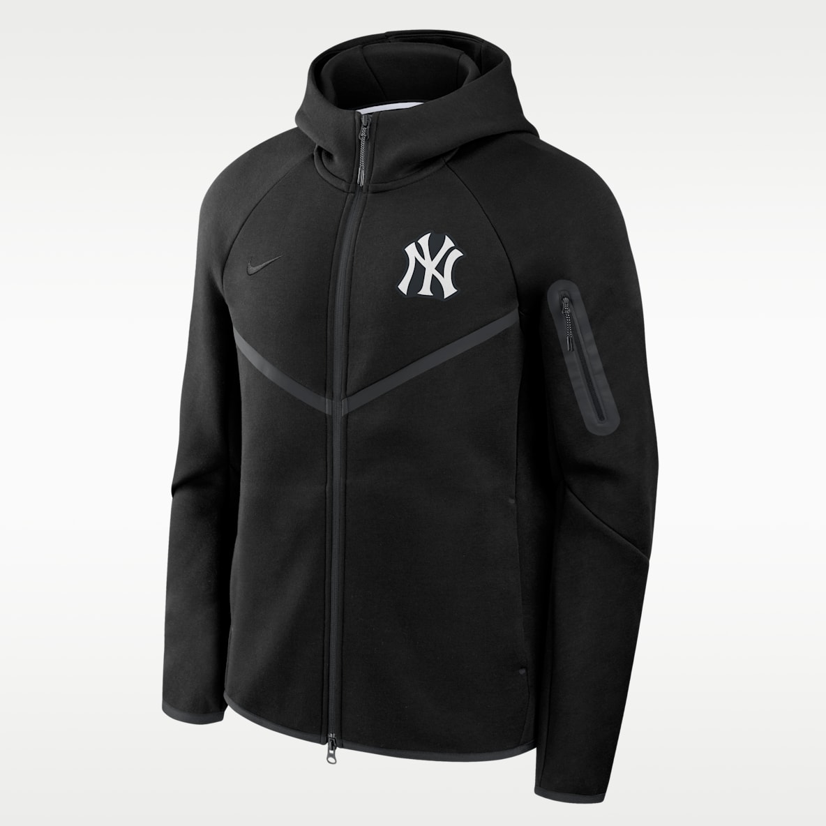 New York Yankees Tech Fleece Windrunner Men's Nike MLB Full-Zip Hooded Jacket