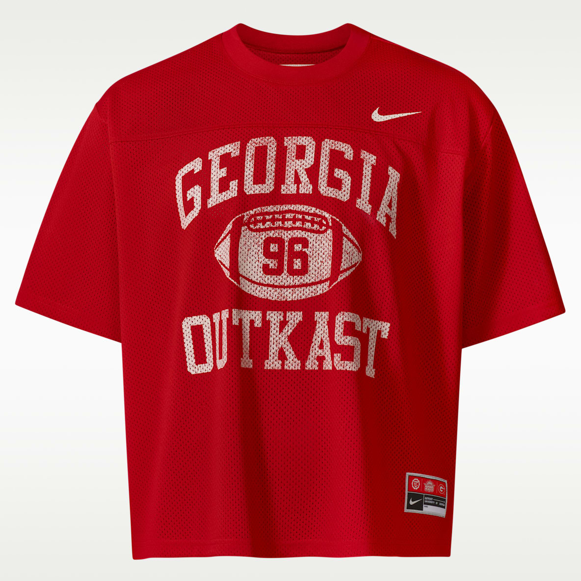 Jersey de futbol americano cropped Nike x UGA x Outkast