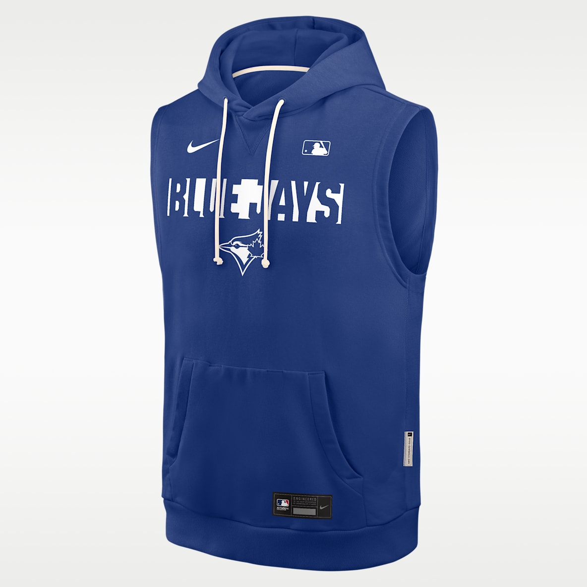 Toronto Blue Jays Authentic Collection Standard Issue Men's Nike Dri-FIT MLB Sleeveless Pullover Hoodie