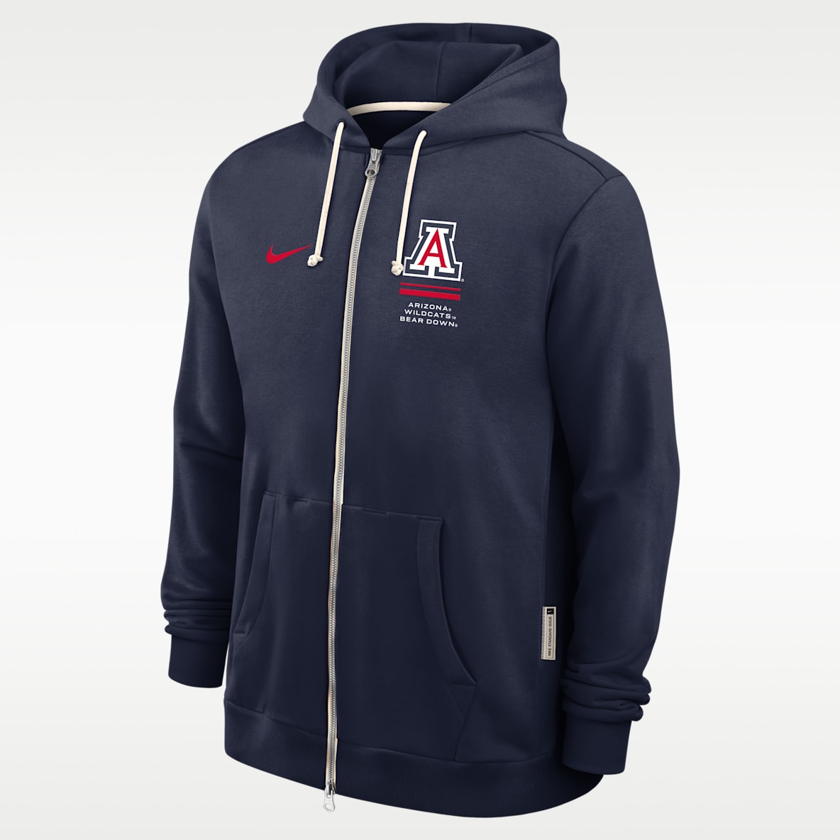 Arizona Sideline Standard Issue Men's Nike Dri-FIT College Full-Zip Hoodie